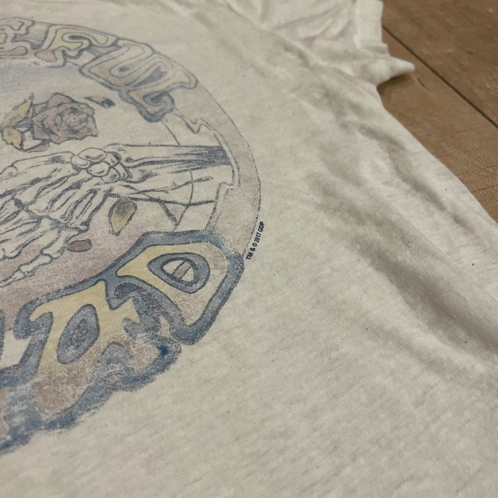 Sheer Vintage Style Graphic Tee - Picture 3 of 6